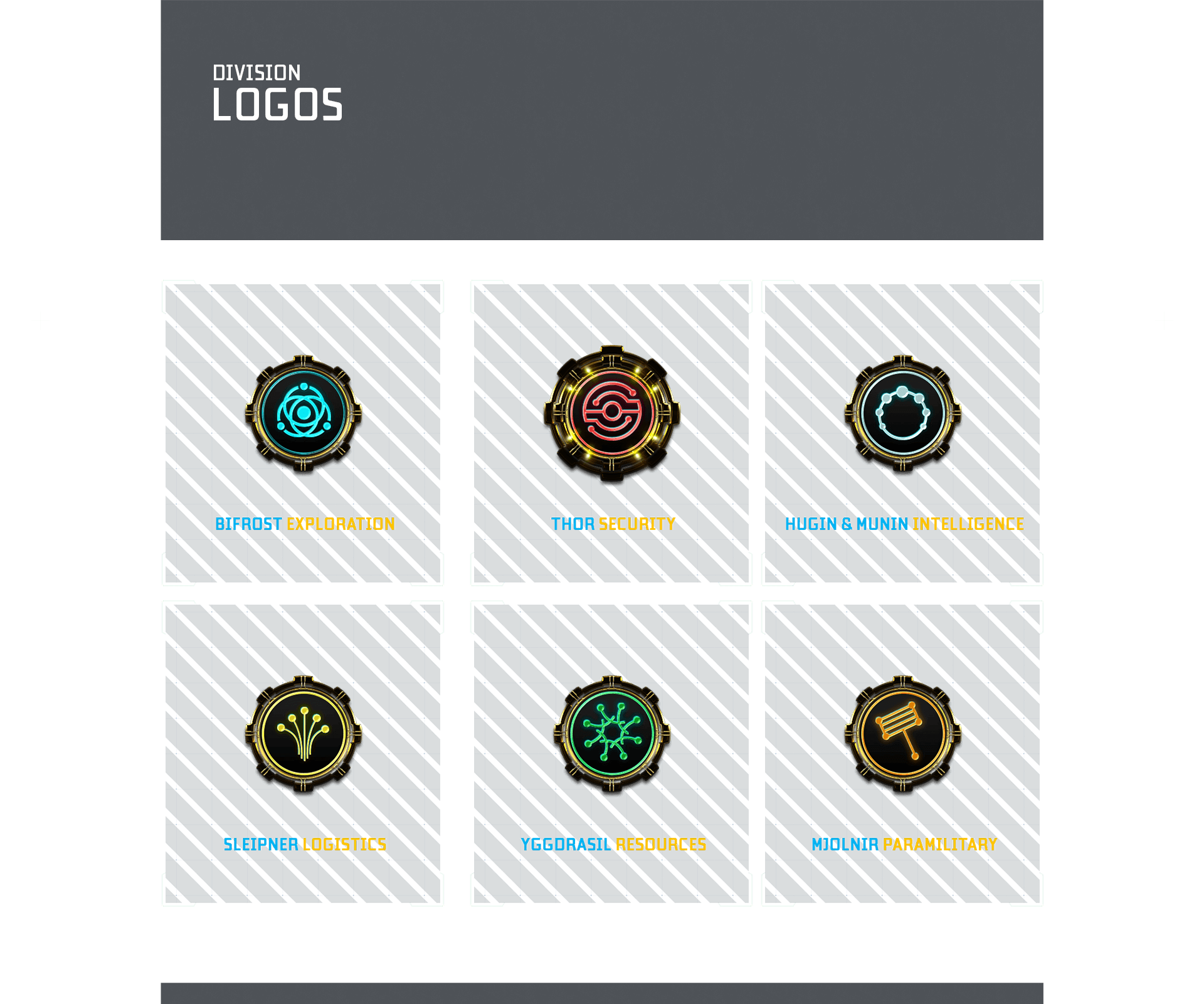 Individual Logos for Each Subdivision